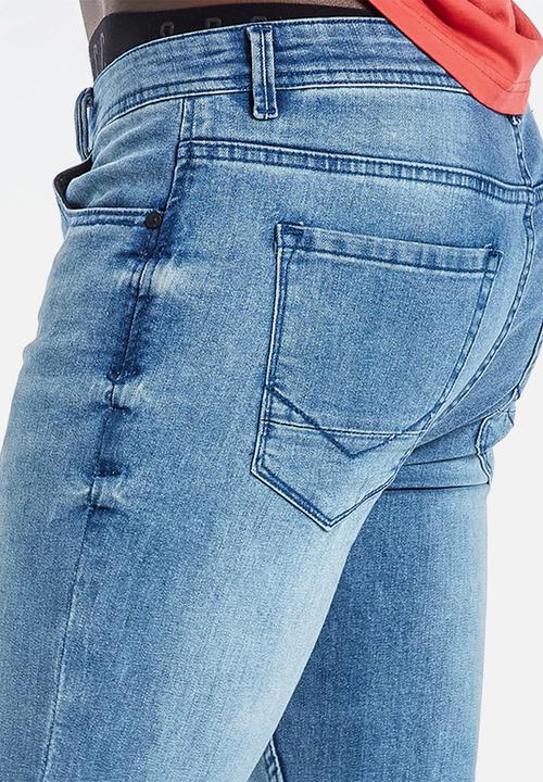 S.P.C.C - Coastal blue signature trench jeans - indigo
