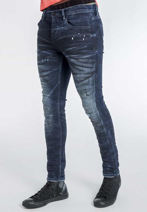 S.P.C.C - Workshop premium feather jeans - indigo