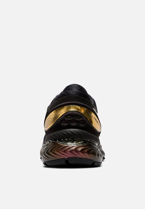 ASICS - Gel-nimbus 22 platinum - black & pure gold