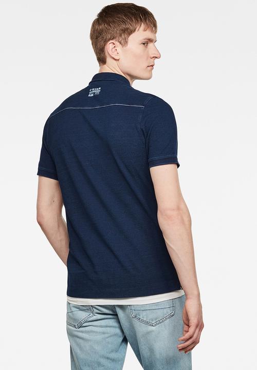 G-STAR - Indigo short sleeve tee - blue