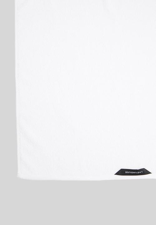 Linen House - Plush towel - white