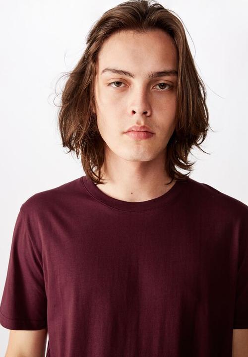 Factorie - Slim T-shirt - mahogany