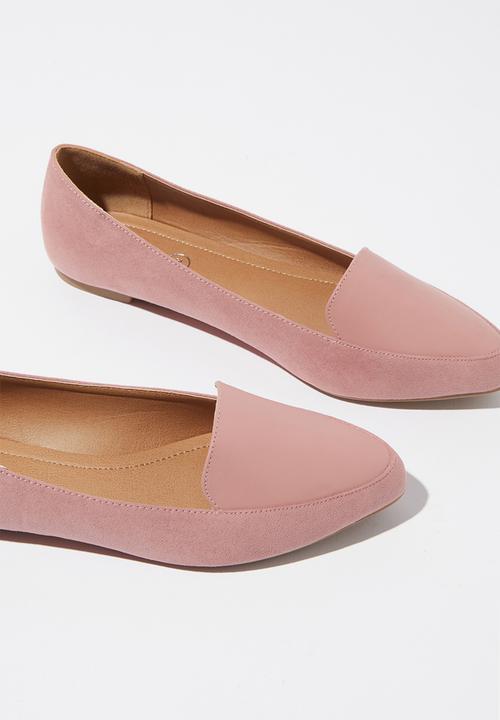 Cotton On - Peta point loafer - ash rose 
