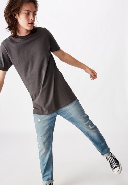 Factorie - Longline T-shirt - grey