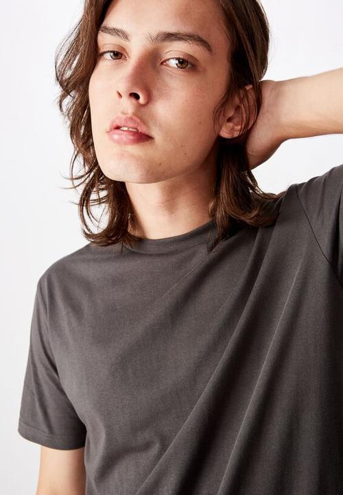 Factorie - Longline T-shirt - grey