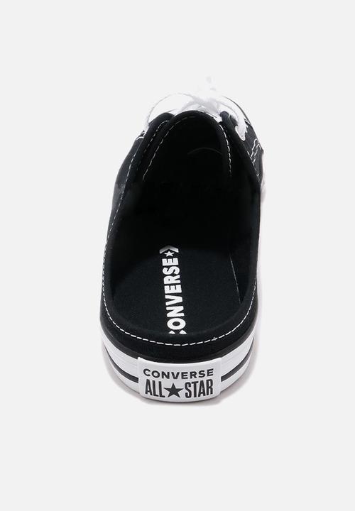 Converse - Chuck Taylor All Star dainty mule slip - black/black/white