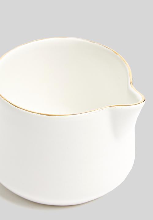 Urchin Art - Anna creamer set - white