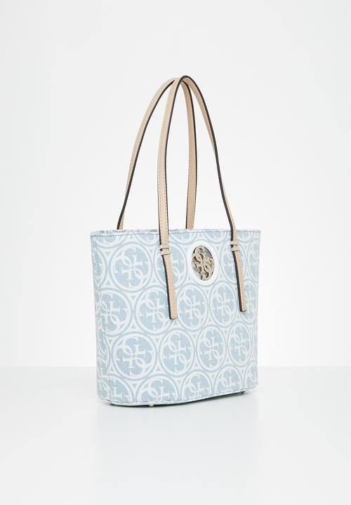 GUESS - Open road small tote - blue 