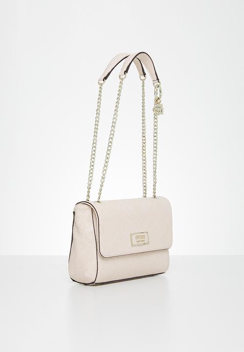 GUESS - Logo love convertible xbody flap - pink