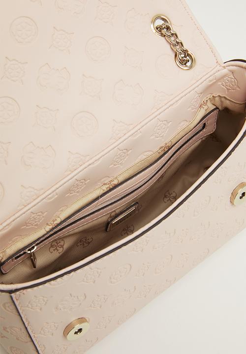 GUESS - Logo love convertible xbody flap - pink