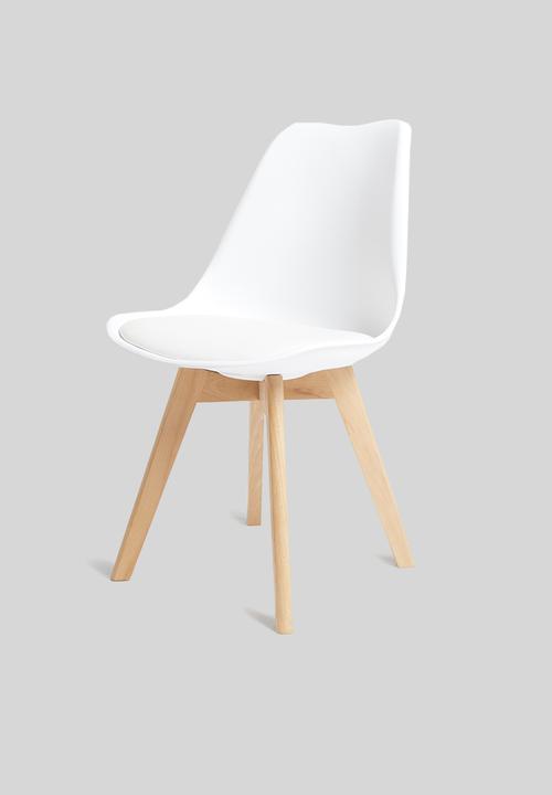 Sixth Floor - Ada dining chair - white