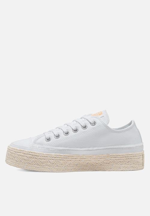 Converse - Chuck Taylor All Star espadrille - white/black/natural