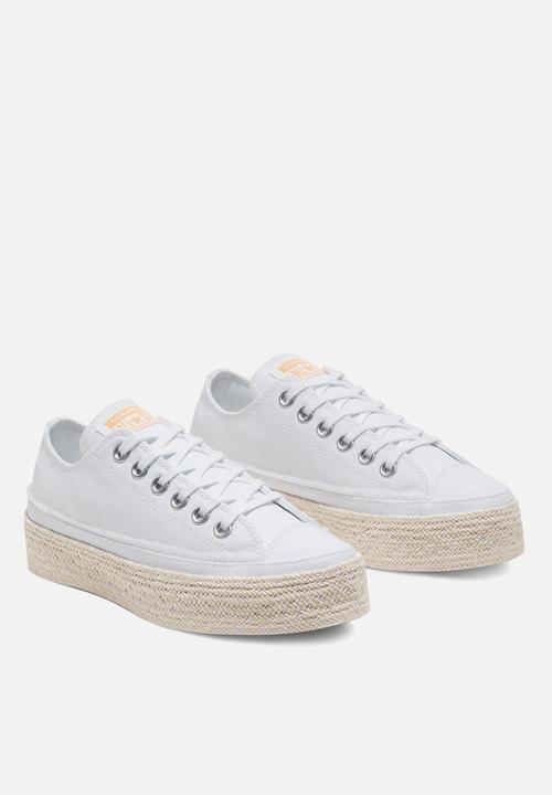 Converse - Chuck Taylor All Star espadrille - white/black/natural