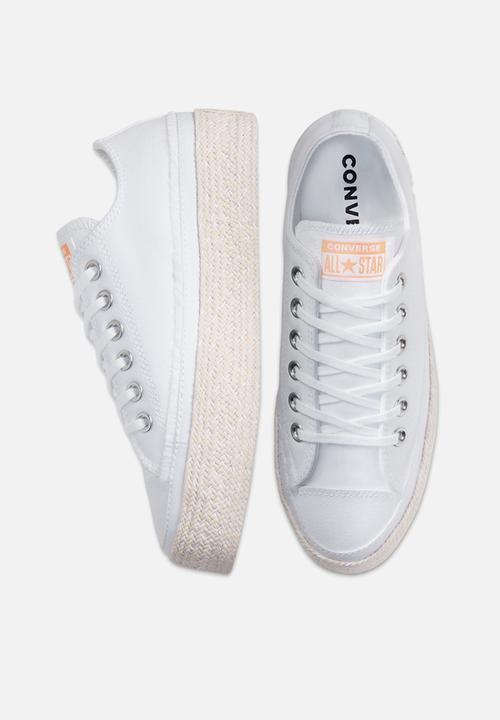 Converse - Chuck Taylor All Star espadrille - white/black/natural