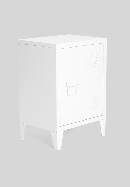 Basics - Graves bedside table - white
