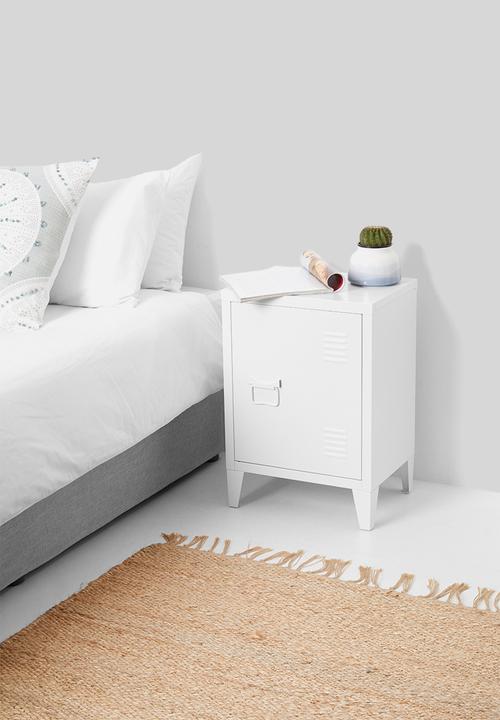 Basics - Graves bedside table - white