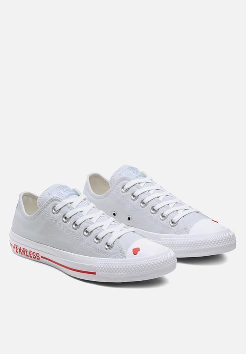 Converse - Chuck taylor all star love canvas - photon dust/university red