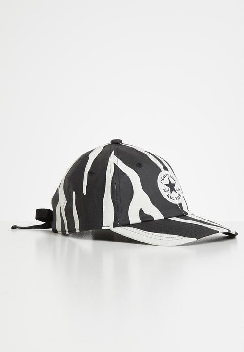 Converse - Archive print tie back baseball hps - zebra 
