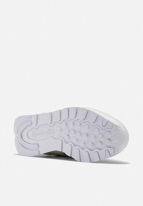 Reebok - Cl lthr - chalk/vector red/vector blue