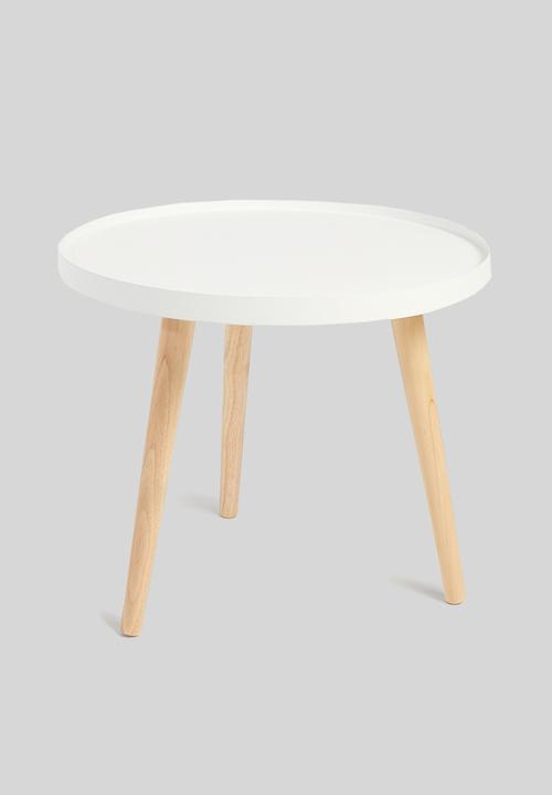 Sixth Floor - Alva side table - white