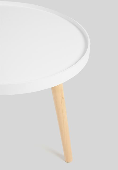 Sixth Floor - Alva side table - white