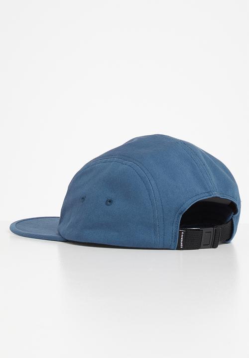 Converse - Bubble graphic camp cap - court blue