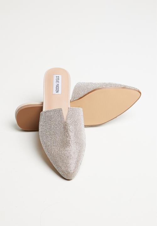Steve Madden - Ally-r mule - silver & neutral 