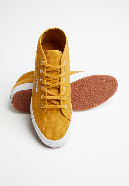 SUPERGA - 2754 Cotu mid boot - yellow golden