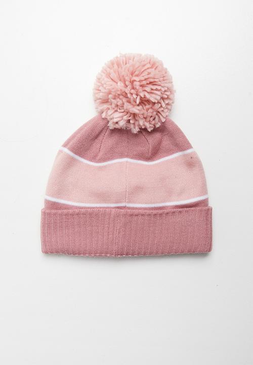 PUMA - Puma pom beanie foxglove - bridal rose