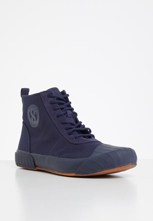 SUPERGA - 228 Logo boots - total navy