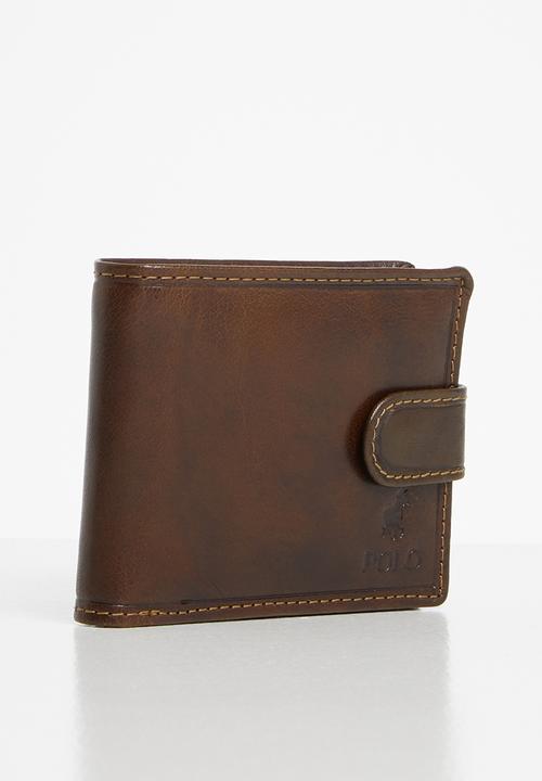 POLO - Hamilton tab wallet - brown