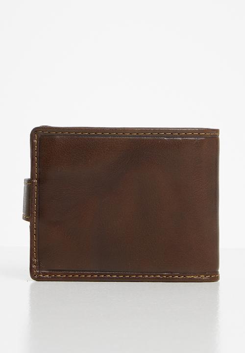 POLO - Hamilton tab wallet - brown