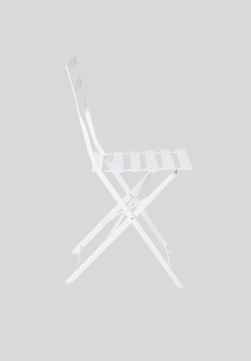 Sixth Floor - Bistro furniture set - white