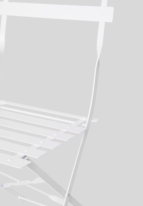Sixth Floor - Bistro furniture set - white