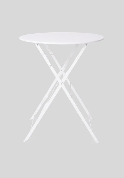Sixth Floor - Bistro furniture set - white