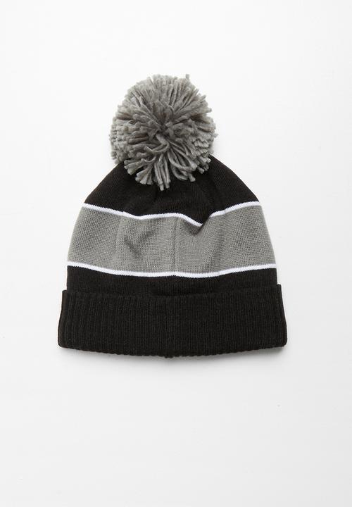 PUMA - Puma pom beanie - black ultra grey