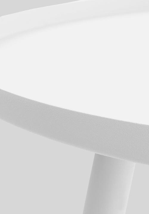 Present Time - Elle side table - white