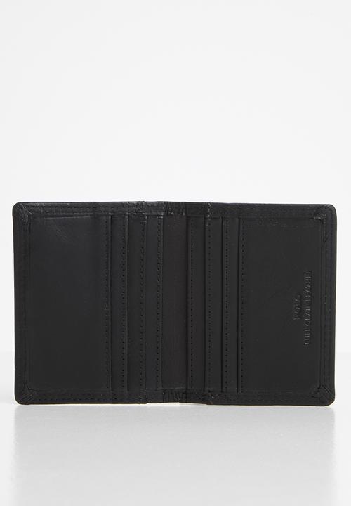 POLO - Tuscany leather credit card holder - black