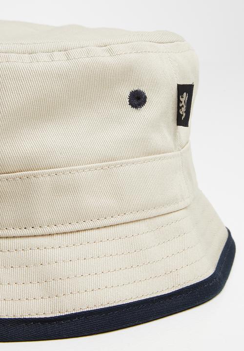 Pringle of Scotland - Sammy hat - stone & navy