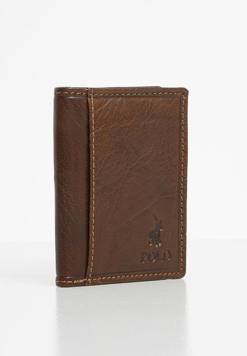 POLO - Hamilton credit card wallet - brown