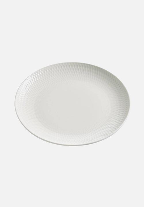 Maxwell & Williams - 16pce diamonds dinnerware set - white
