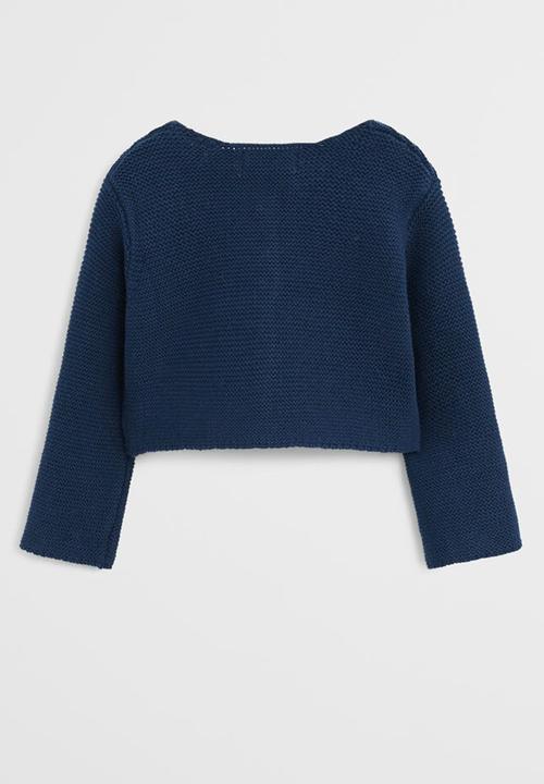 MANGO - Cardigan Demi  - navy