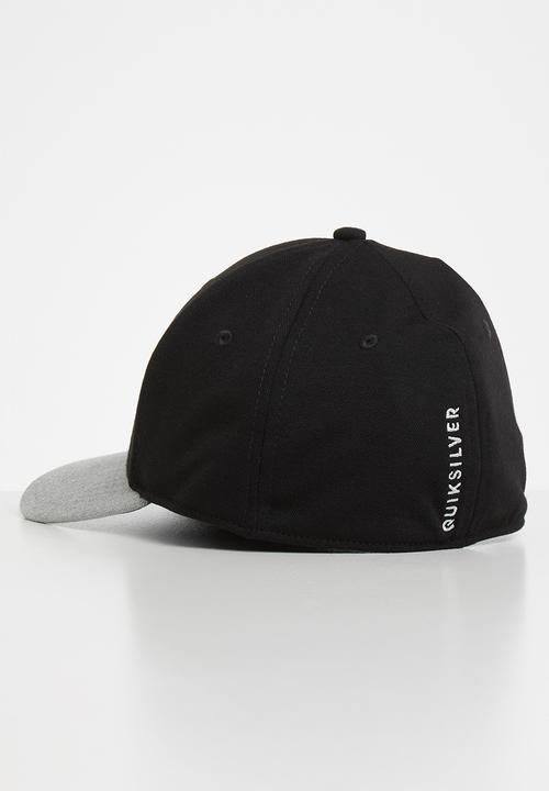 Quiksilver - Pinpoint stretch cap - black & grey