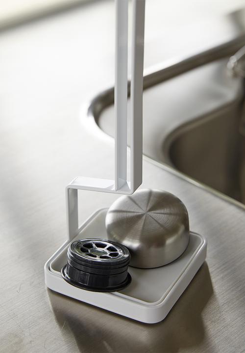 Yamazaki - Tower bottle drying stand - white