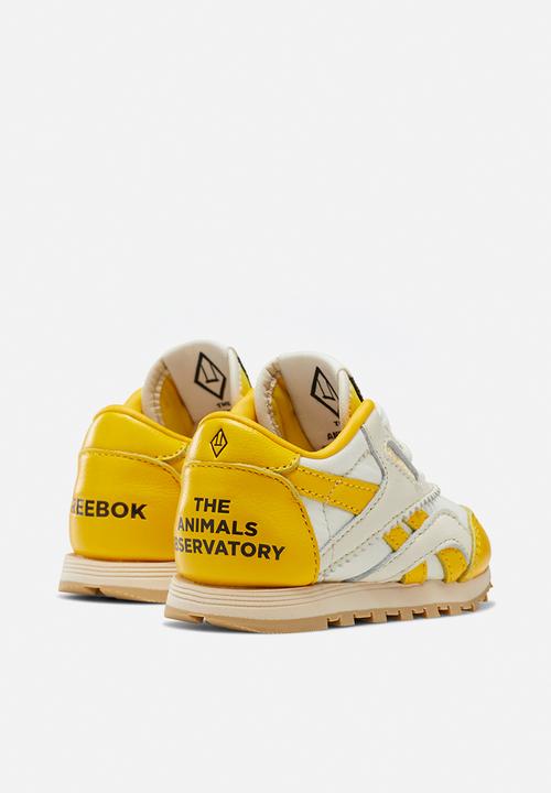 Reebok Classic - Cl nylon toa - yellow & white