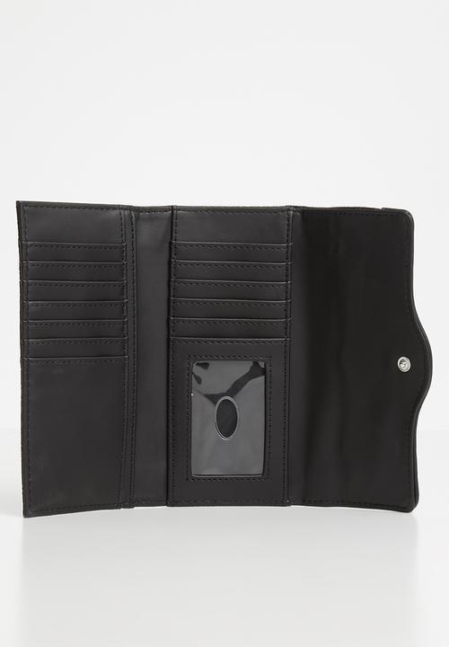 GUESS - Modesto slim clutch - black