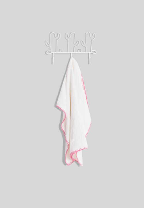 H&S - Cactus hooks - white 