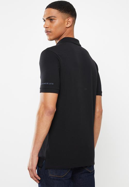 GUESS - Short sleeve fashion polo - black