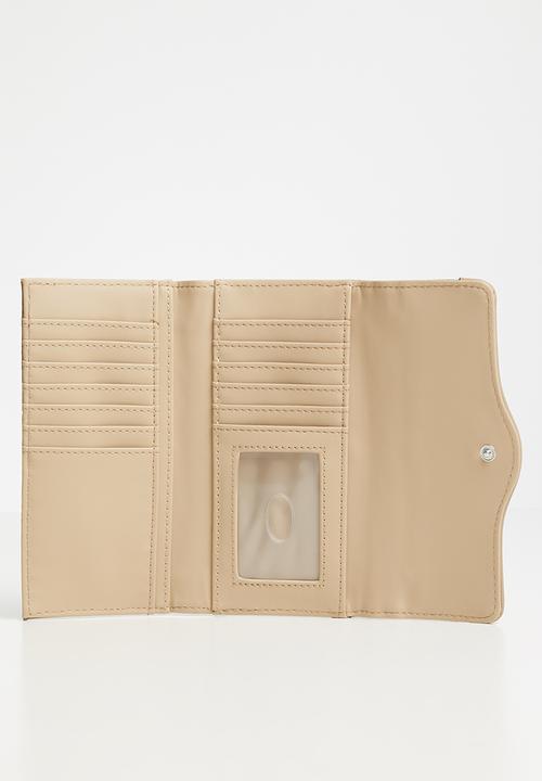 GUESS - Modesto slim clutch - tan