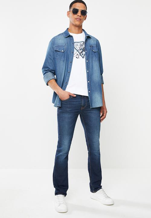GUESS - Skinny jeans - dark blue 
